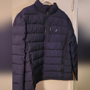 Nautica Navy Puffer Jacket